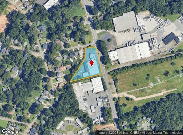  3931 Glenwood Dr, Charlotte, NC Parcel Map