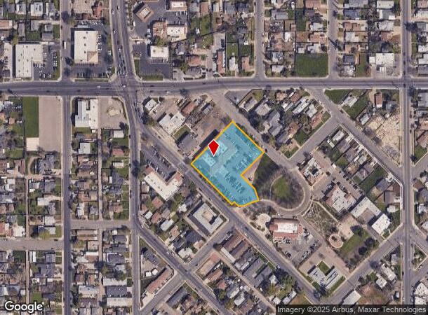  312 Nw 3Rd Ave, Visalia, CA Parcel Map