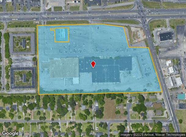  2264 E South Blvd, Montgomery, AL Parcel Map