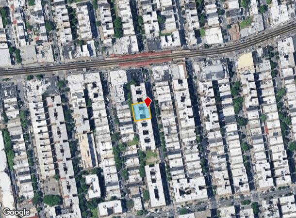  1161 Elder Ave, Bronx, NY Parcel Map