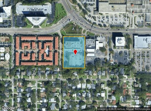  5100 W Kennedy Blvd, Tampa, FL Parcel Map