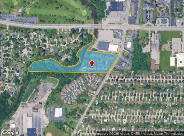  1260 N Forest Rd, Buffalo, NY Parcel Map