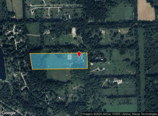  19086 Tipsico Lake Rd, Fenton, MI Parcel Map