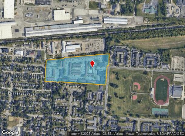 2977 Barclay Sq S, Columbus, OH Parcel Map