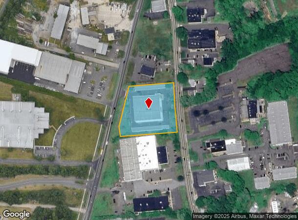  166 Adams St, Manchester, CT Parcel Map