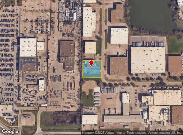 2205 Century Cir, Irving, TX Parcel Map