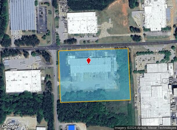  1571 Lukken Industrial Dr W, Lagrange, GA Parcel Map