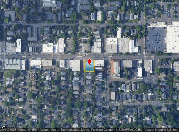  3610 Se Hawthorne Blvd, Portland, OR Parcel Map
