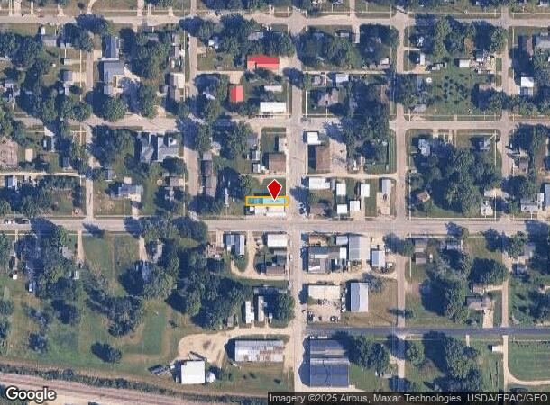 420 Packwaukee St, New Hartford, IA Parcel Map