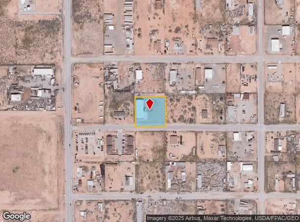  13633 Bachimba Dr, El Paso, TX Parcel Map