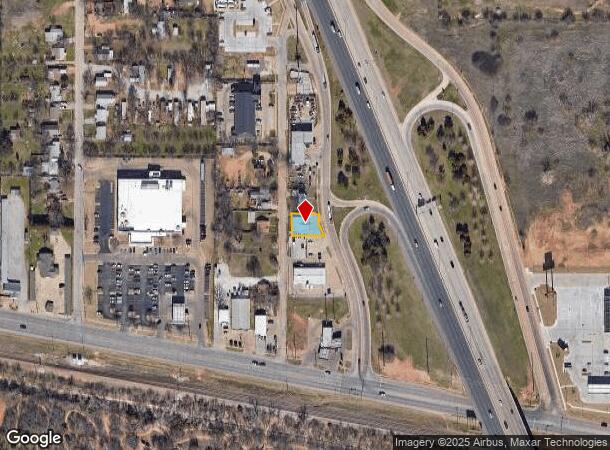  1006 Central Fwy, Wichita Falls, TX Parcel Map
