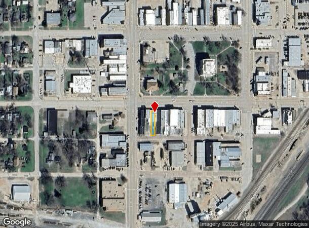636 Cedar St, Perry, OK Parcel Map