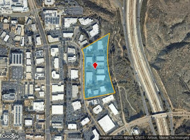  9444 Chesapeake Dr, San Diego, CA Parcel Map