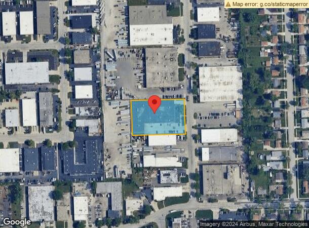  502 S Vista Ave, Addison, IL Parcel Map