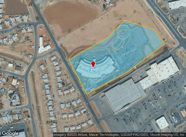 9445 Socorro Rd, El Paso, TX Parcel Map