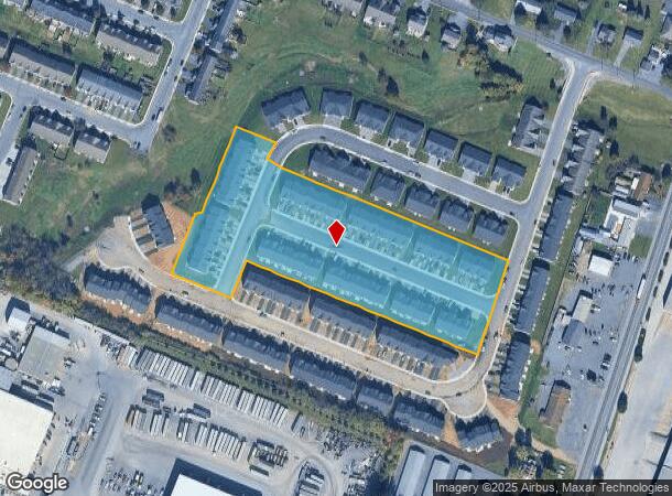 Mill Rd, Chambersburg, PA Parcel Map