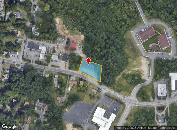  1819 Central St, Stoughton, MA Parcel Map