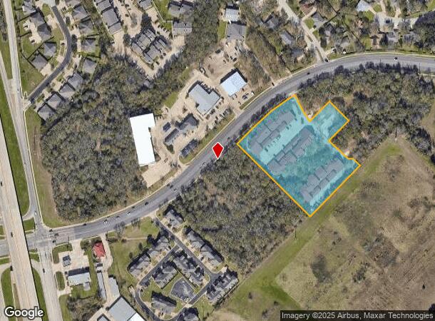  1305 W Villa Maria Rd, Bryan, TX Parcel Map