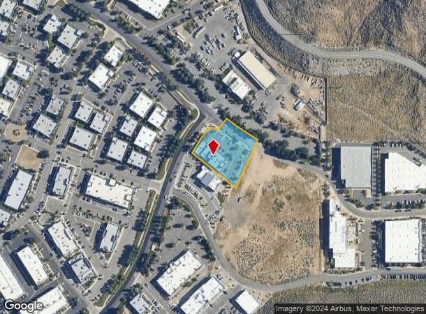  3700 Barron Way, Reno, NV Parcel Map