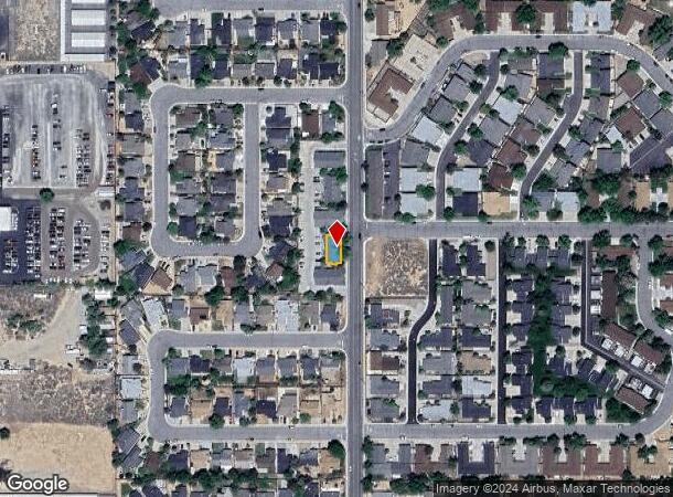  3108 Silver Sage Dr, Carson City, NV Parcel Map