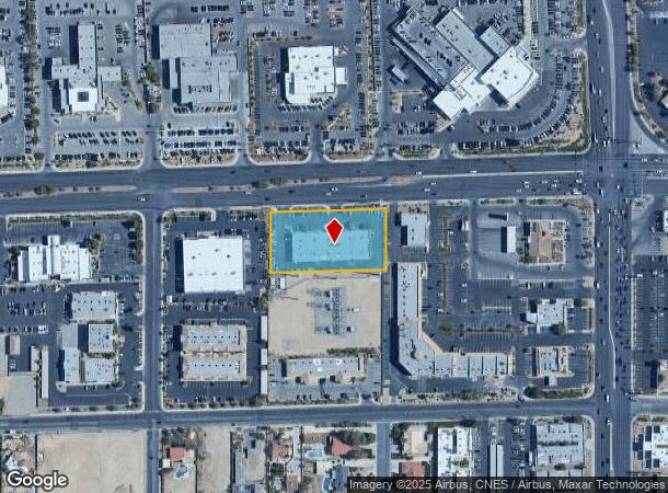  7035 W Sahara Ave, Las Vegas, NV Parcel Map