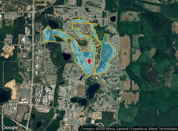  3752 Grove Park Dr, Tallahassee, FL Parcel Map