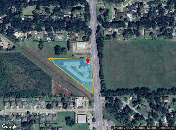2839 N Velasco St, Angleton, TX Parcel Map