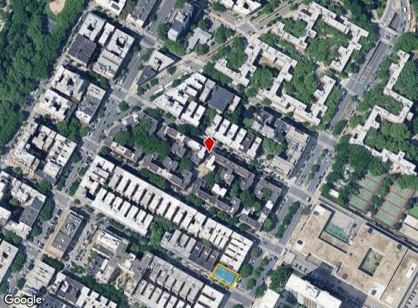  2560 Adam C Powell Blvd, New York, NY Parcel Map