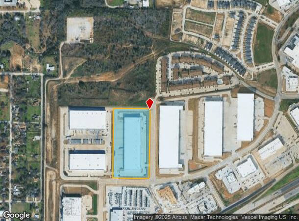 3101 Buda Ln, Fort Worth, TX Parcel Map