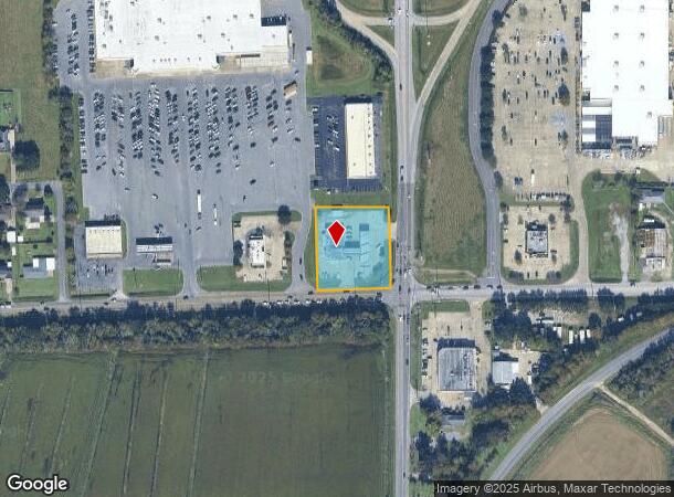  731 Odd Fellows Rd, Crowley, LA Parcel Map