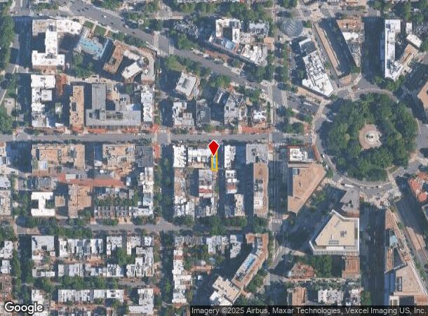  2020 P St Nw, Washington, DC Parcel Map