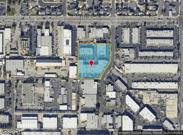  10521 Humbolt St, Los Alamitos, CA Parcel Map