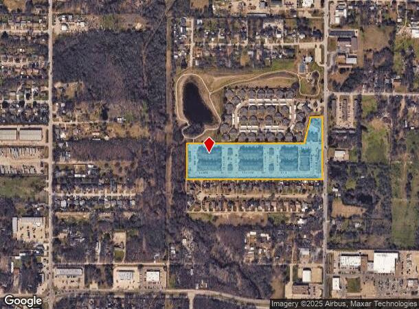  3401 Hickory Tree Rd, Balch Springs, TX Parcel Map