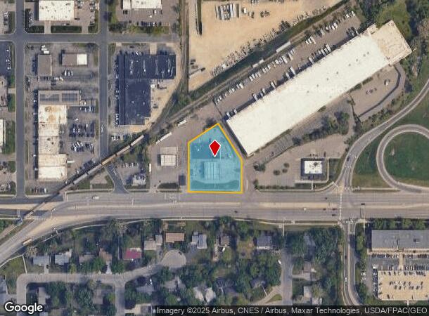 1280 W 98Th St, Minneapolis, MN Parcel Map