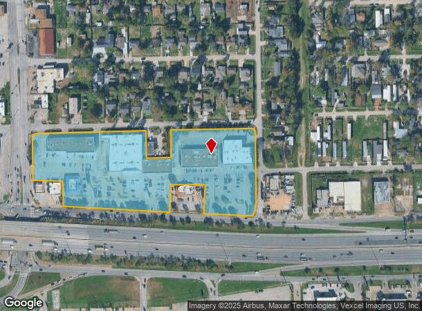 13525 East Fwy, Houston, TX Parcel Map