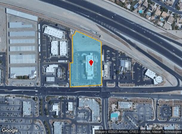  9880 W Flamingo Rd, Las Vegas, NV Parcel Map