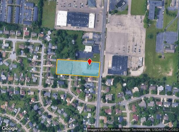  717 Spinning Rd, Dayton, OH Parcel Map