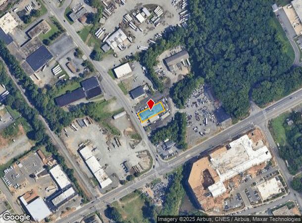  122 Atando Ave, Charlotte, NC Parcel Map