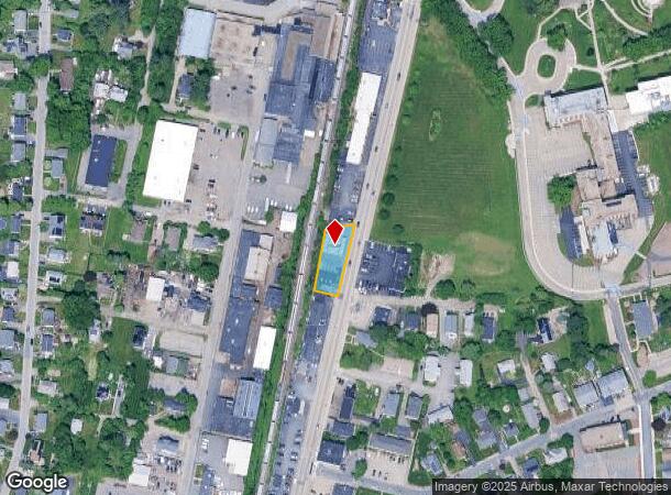  615 W Boylston St, Worcester, MA Parcel Map