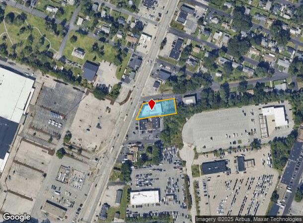  1666 Post Rd, Warwick, RI Parcel Map