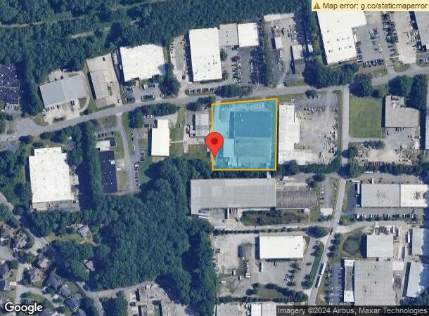  1850 S Cobb Industrial Blvd Se, Smyrna, GA Parcel Map