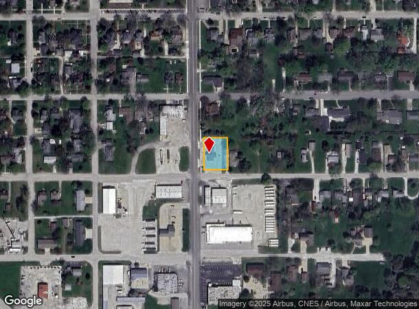 307 S Grant Ave, Fowler, IN Parcel Map