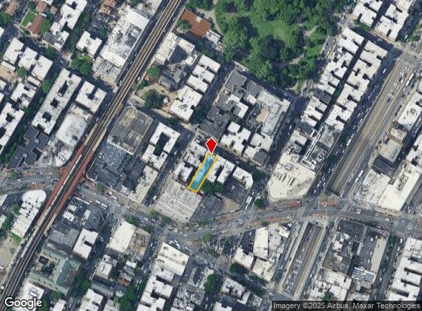  58 E 190Th St, Bronx, NY Parcel Map