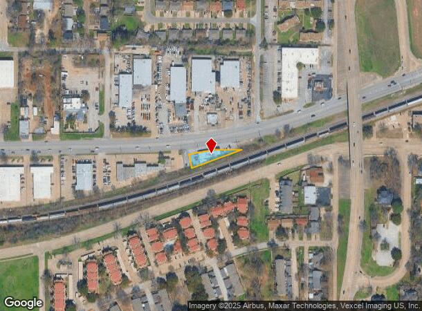 1724 W Division St, Arlington, TX Parcel Map