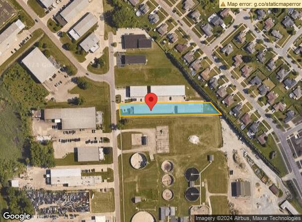  51500 Birch St, New Baltimore, MI Parcel Map