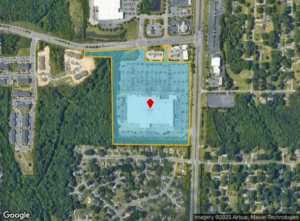  3475 Parkway Village Cir, Winston Salem, NC Parcel Map