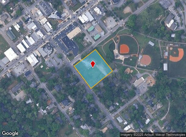  550 Middle St, Montevallo, AL Parcel Map