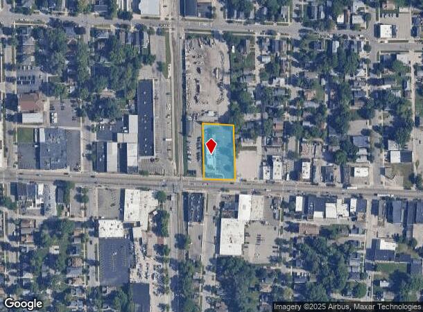  605 Leonard St Nw, Grand Rapids, MI Parcel Map