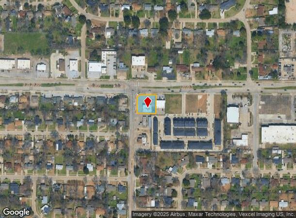 1900 E Abram St, Arlington, TX Parcel Map