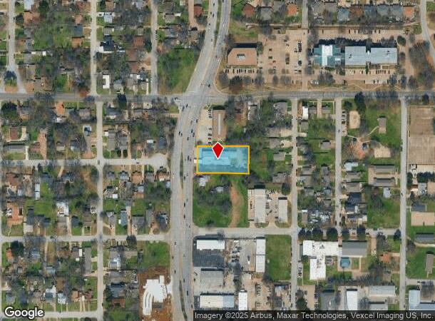 509 N Cooper St, Arlington, TX Parcel Map